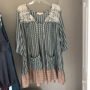Umgee patch dress